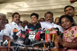 भाजपा, AIADMK और PMK ने 2019 लोकसभा चुनाव के लिए तमिलनाडु में किया गठबंधन 