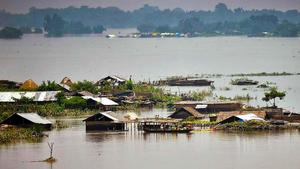असम में बाढ़ से जान-माल की तबाही जारी है, अब तक मरने वालों की संख्या 87 