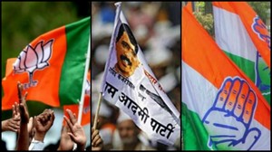 दिल्ली विधानसभा चुनाव 2020: AAP, BJP, कांग्रेस ने जारी की उम्मीदवारों की सूची