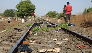 औरंगाबाद में ट्रेन से कटने से कम से काम 16 प्रवासी मज़दूर मारे गए